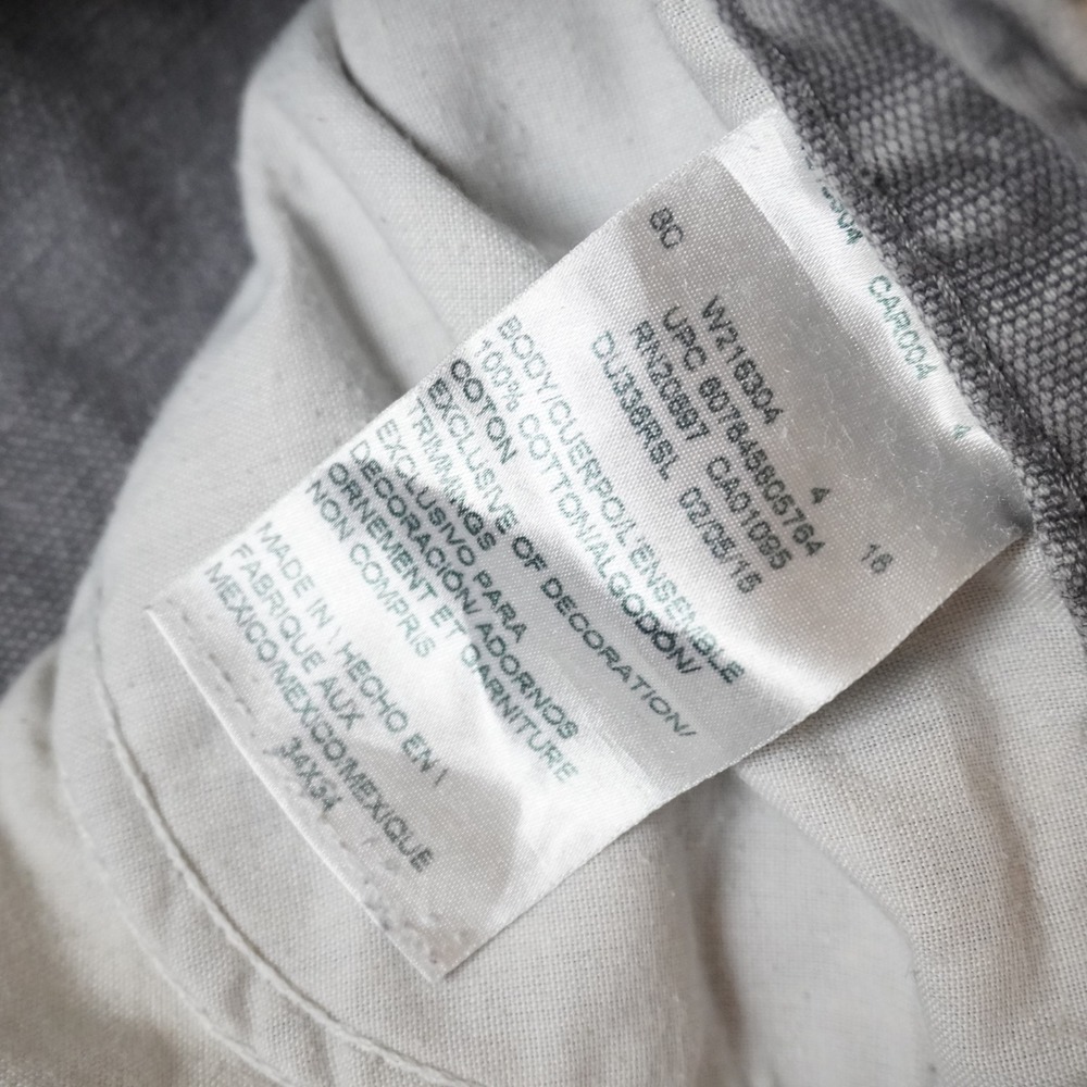 Dickies Carpenter Pants 34x34 Mens Grey Duck Canvas Utility Workwear Relaxed Fit - Picture 5 of 7